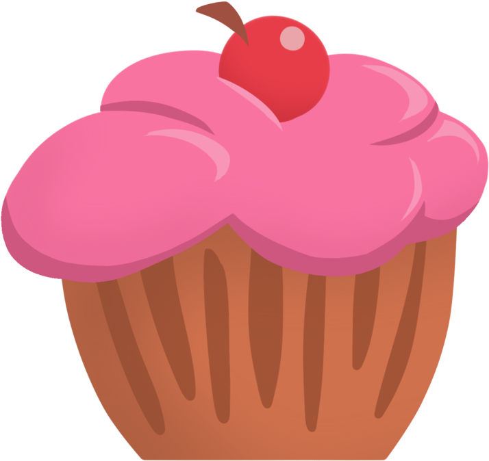 Chibi Pinkie Cutiemark - Cupcake (894x894)