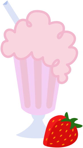 Strawberry Milkshake Cutie Mark By Arvaus - Art (290x512)