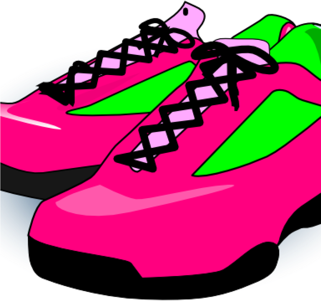 Pair Of Running Shoes Clipart Bxlqtgk - Shoes Clip Art (1025x965)
