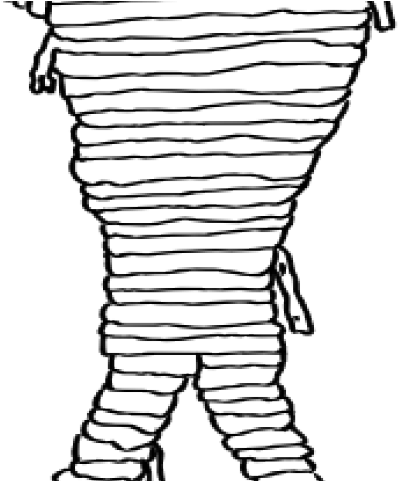 Mummy Clipart Egyptian Mummy - Cartoon Mummy (640x480)