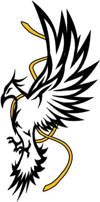 Tattoo Common Raven Tribe Pied Crow Clip Art - Common Raven (422x768)