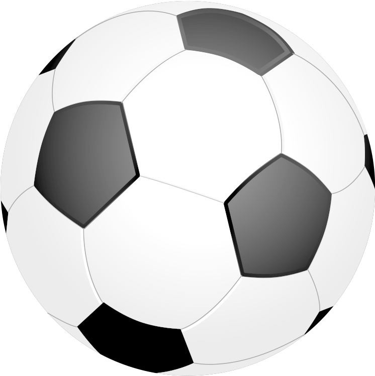 Soccer Clip Art Download - Soccer Ball Shower Curtain (745x800)