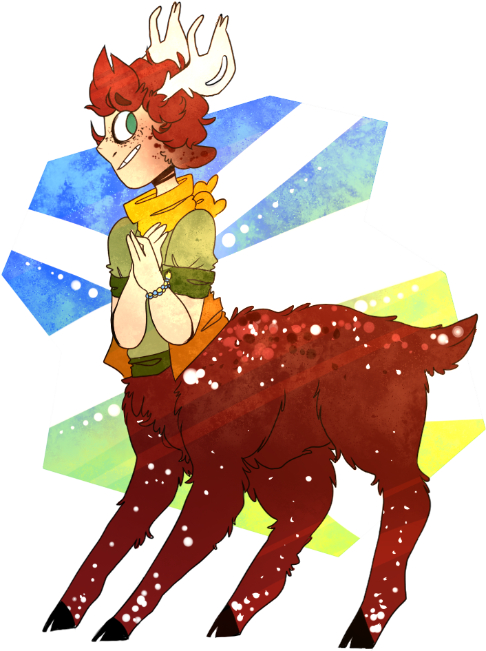 “someone Requested A Deer David, And I - Cartoon (800x1000)