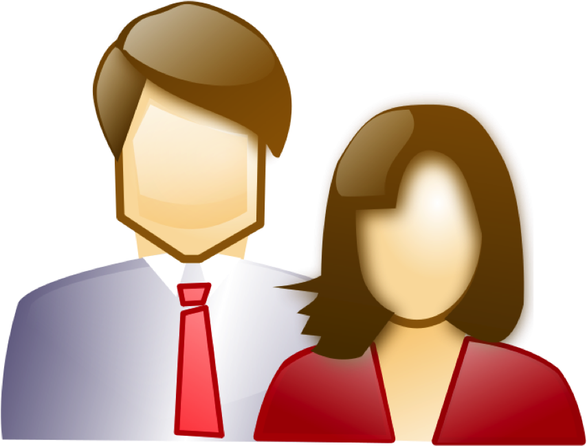 Speaking Of Divorce, Often Times A Man Or Woman Who - Clipart Couple (977x704)