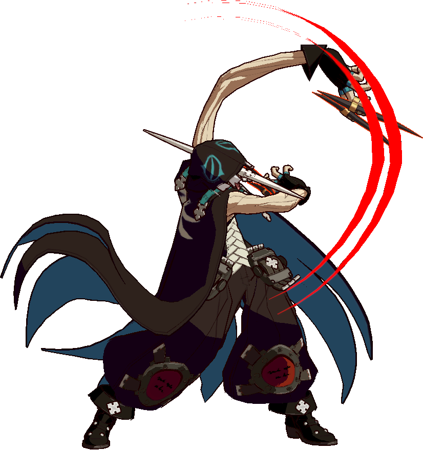 Ggxrd-r Raven 6p - Guilty Gear Xrd (826x878)