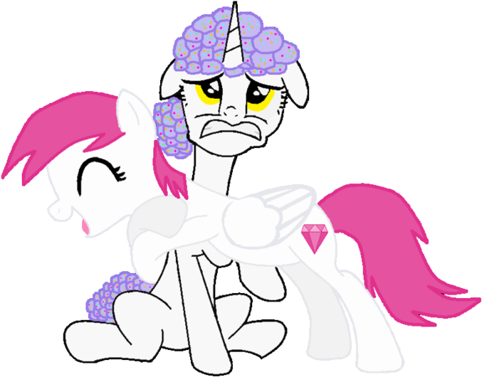 Diamond Rose And Violet Cupcake Vector By Kaitkat123 - Mlp Violet Rose (900x698)