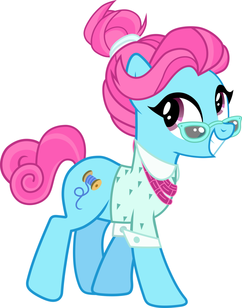 Mlp Vector Blue Bobbin By Outlaw4rc-da3 - My Little Pony Vector (793x1008)