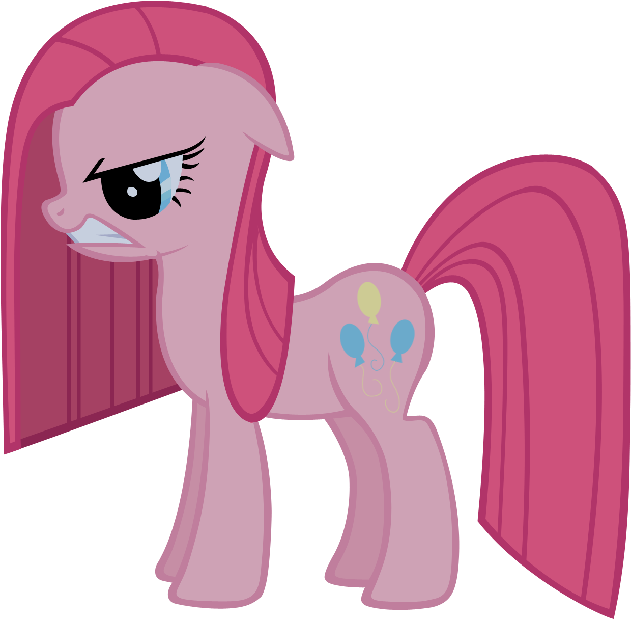 Pinkamena Growl Vector By Durpy Pinkamena Growl Vector - Mlp Pinkamena Mad (1656x1446)