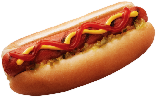 Hot Dog Png Transparent Images - Hot Dog Transparent Background (663x414)
