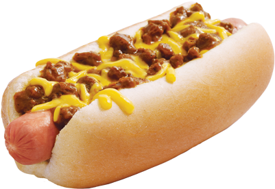Free Clip Art Chili Cook - Chili Cheese Hot Dog (400x450)