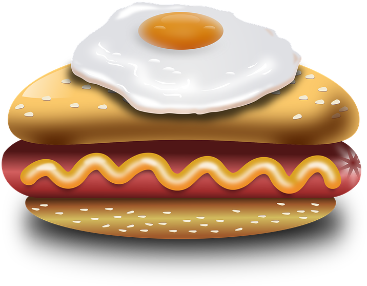 Hot Dog Png 28, Buy Clip Art - Cachorro Quente Com Ovo (895x720)