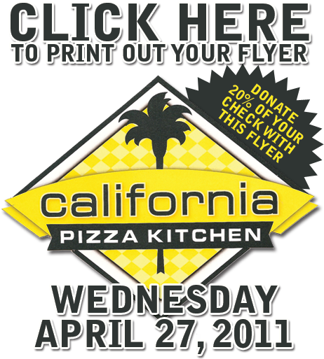 California Pizza Kitchen Flyer - California Pizza Kitchen Logo (468x525)