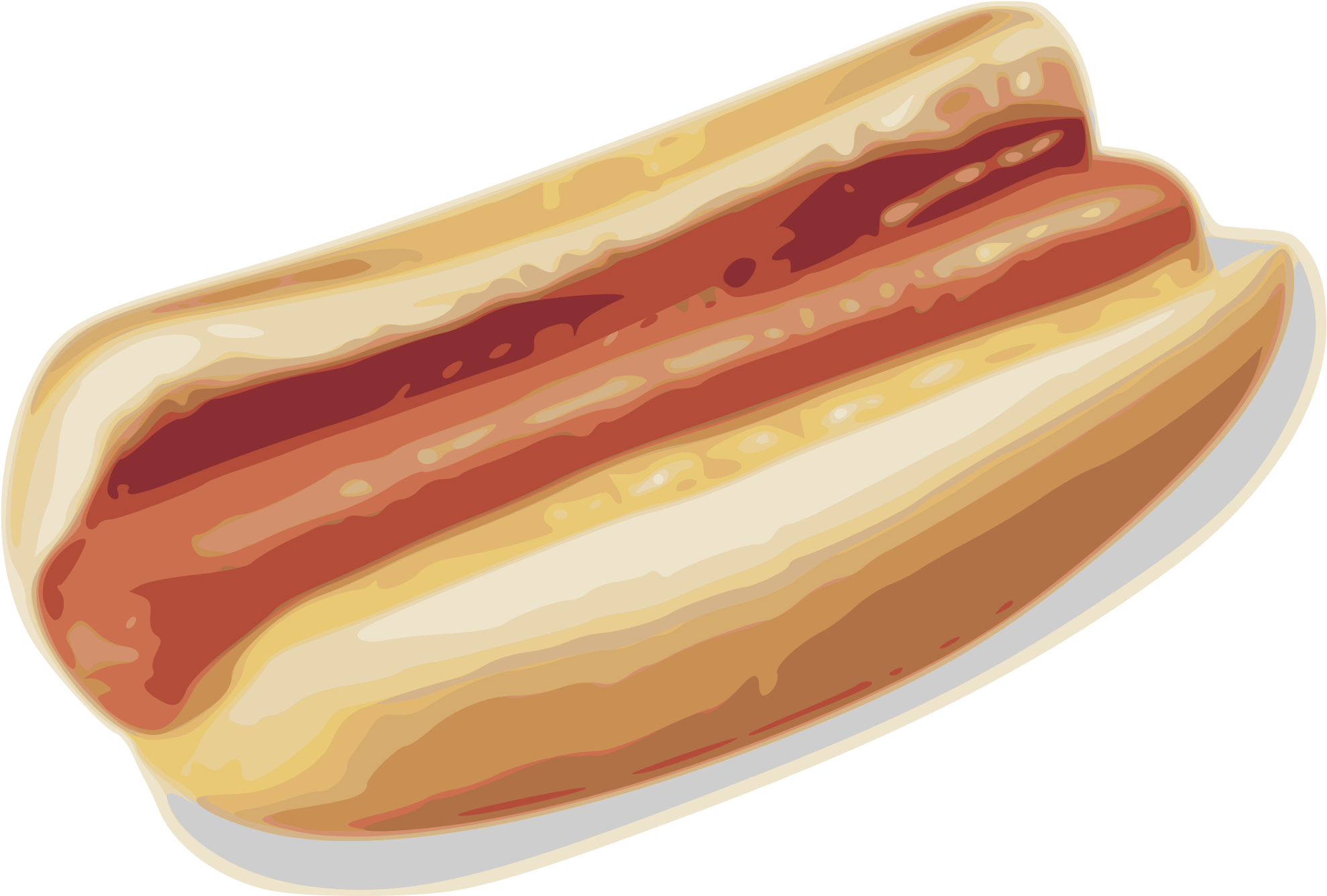 Open - Hot Dog No Background (2000x1356)