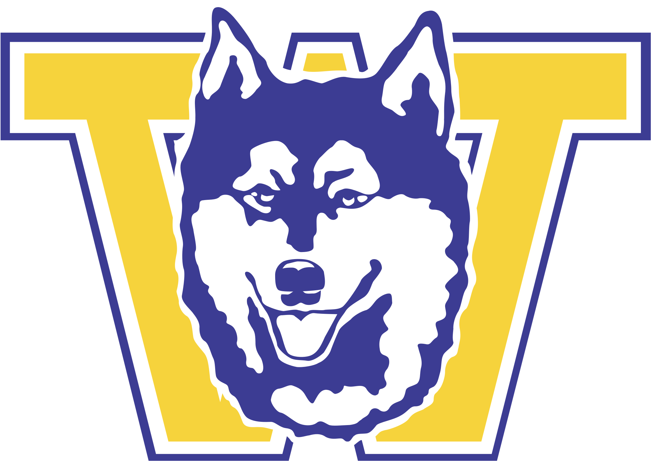 Washington Huskies Logo Black And White - University Of Washington Iphone (2400x2400)