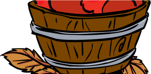 Basket Of Apples Clipart - Bobbing For Apples Clip Art (590x250)