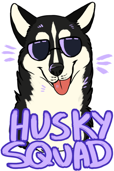Husky Squad By Danyhund - Husky Tshirt (400x600)