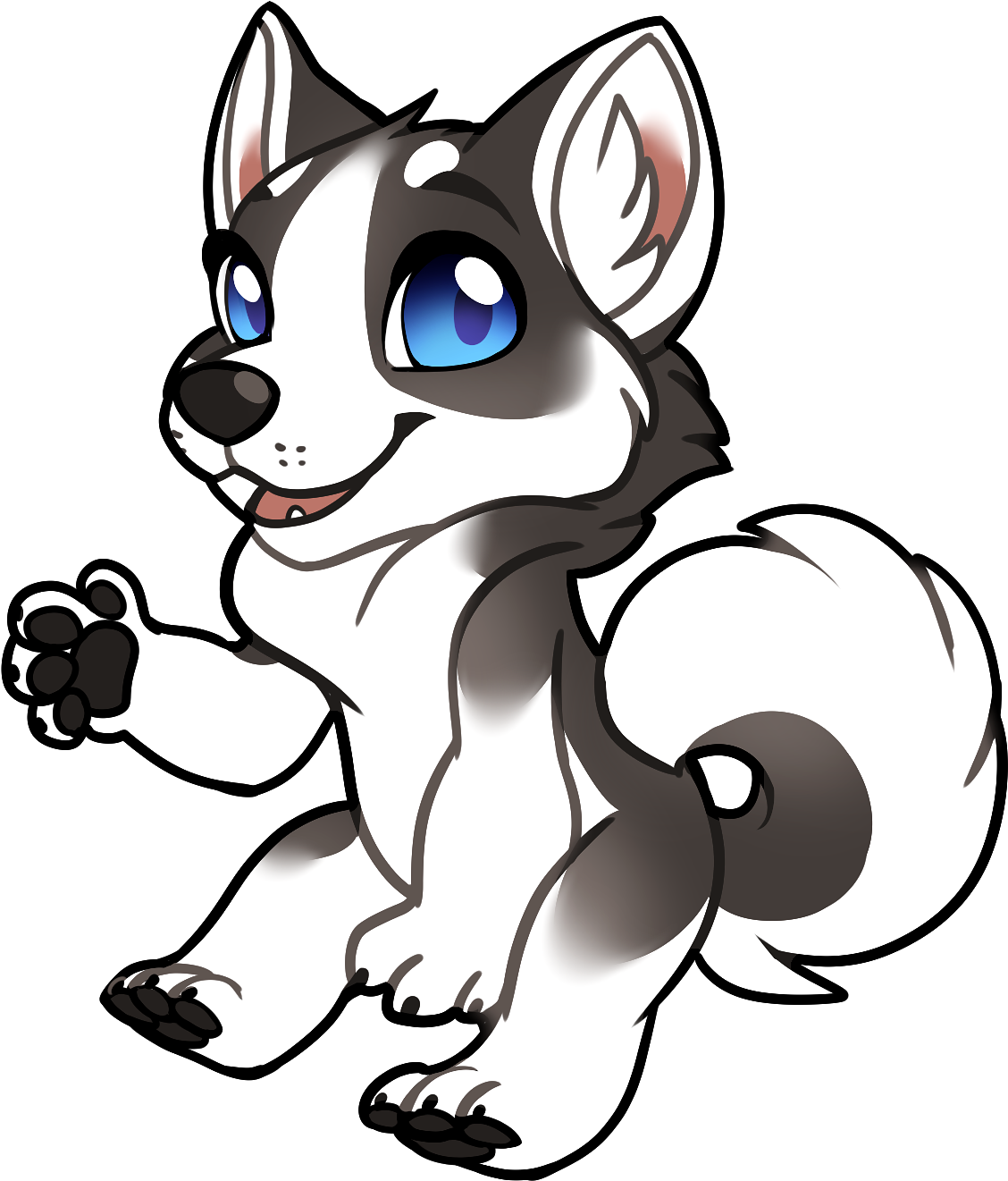 Furvilla Husky - Sticker - Lion (1350x1350)