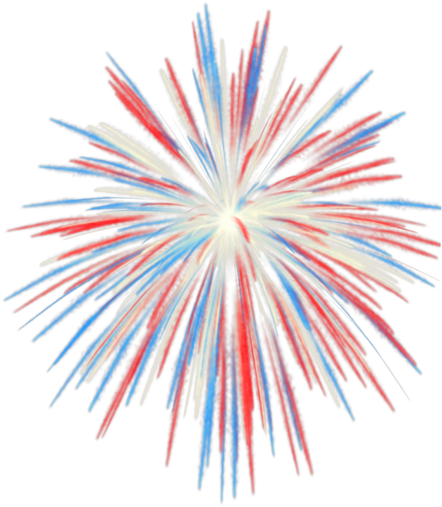 4th July Fireworks Free Image Clipart - 4th Of July Fireworks Clipart (660x766)
