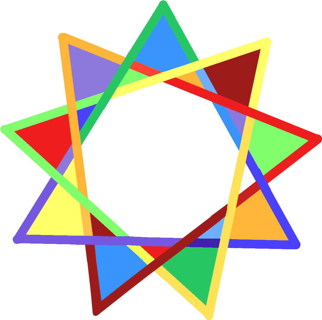 Gallery Of Free Images Of Nine-pointed Stars And Baha'i - Clip Art (1312x1280)