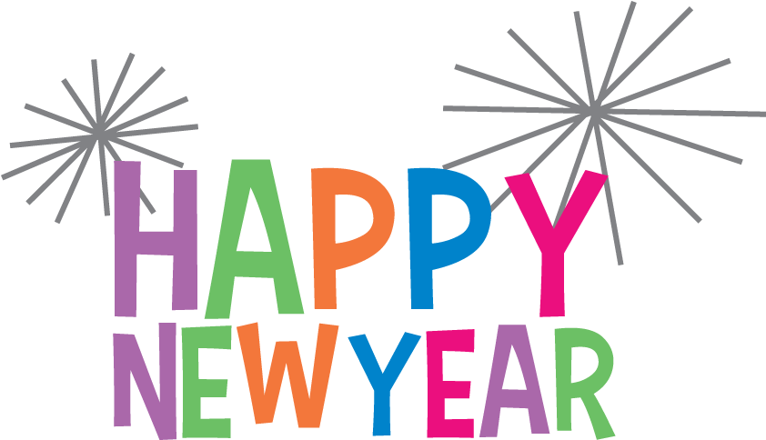Happy New Year 2018 Clipart (856x501)