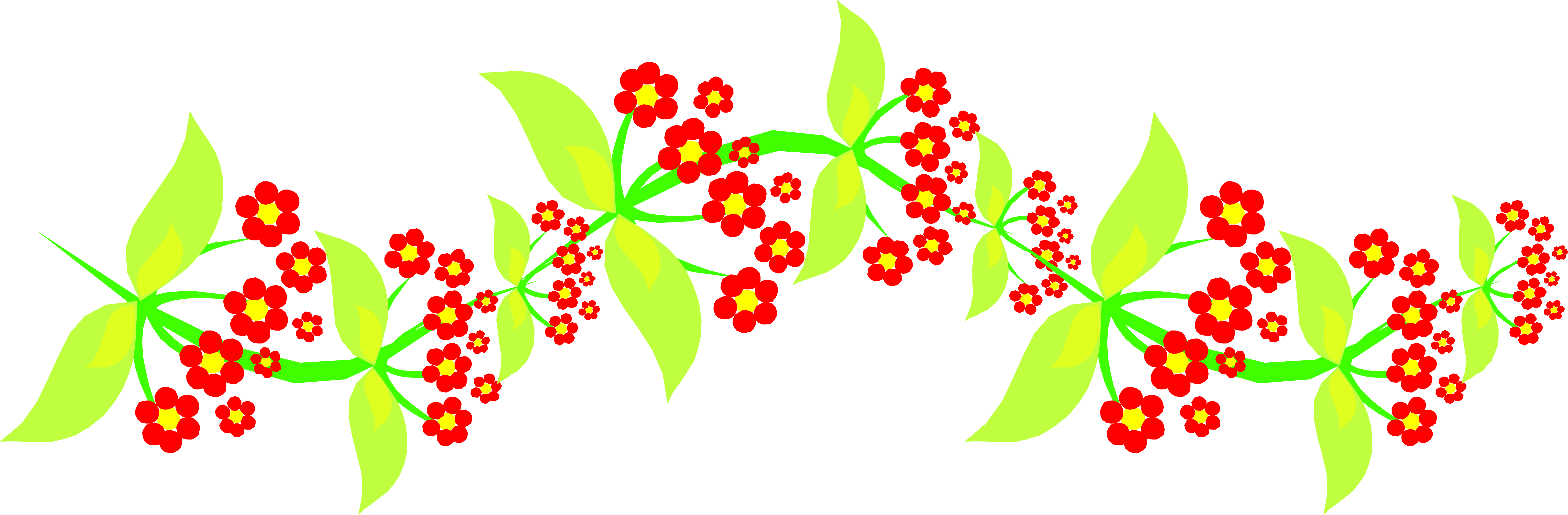 Tabasco Pepper Bird's Eye Chili Clip Art - Tabasco Pepper Bird's Eye Chili Clip Art (6416x2109)