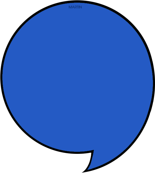 Blue Comma - Circle (591x648)