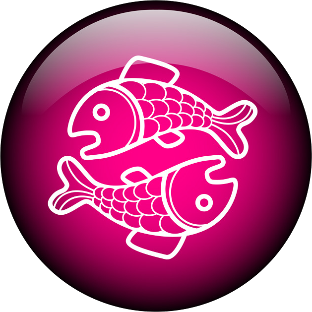 Pisces Png - Almofada Pump Up Dec Peixes Preto (629x629)