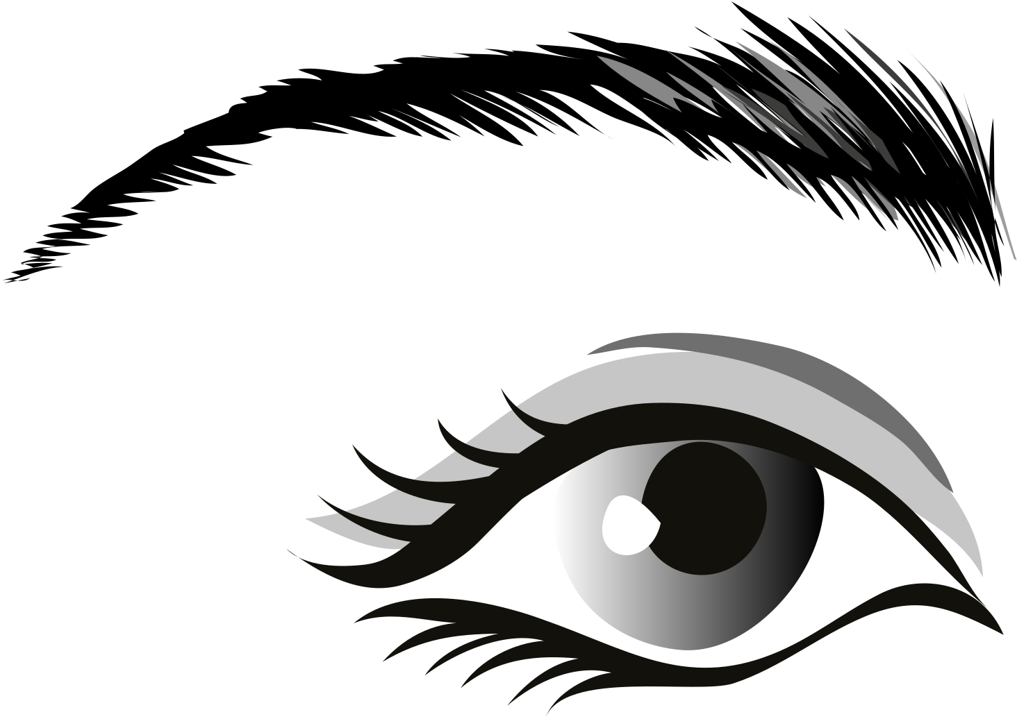 Big Image - Eye Clip Art (2400x3394)