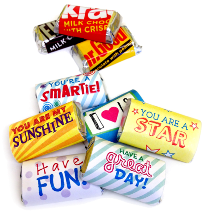 Lunch Box Goodies Wrappers - Toffee (470x480)