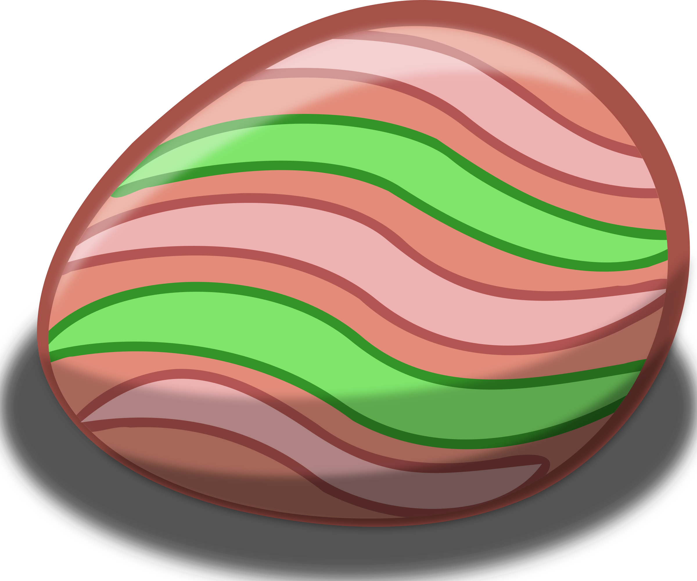 Easter Eggs Clipart 18, - Clip Art (2400x1999)