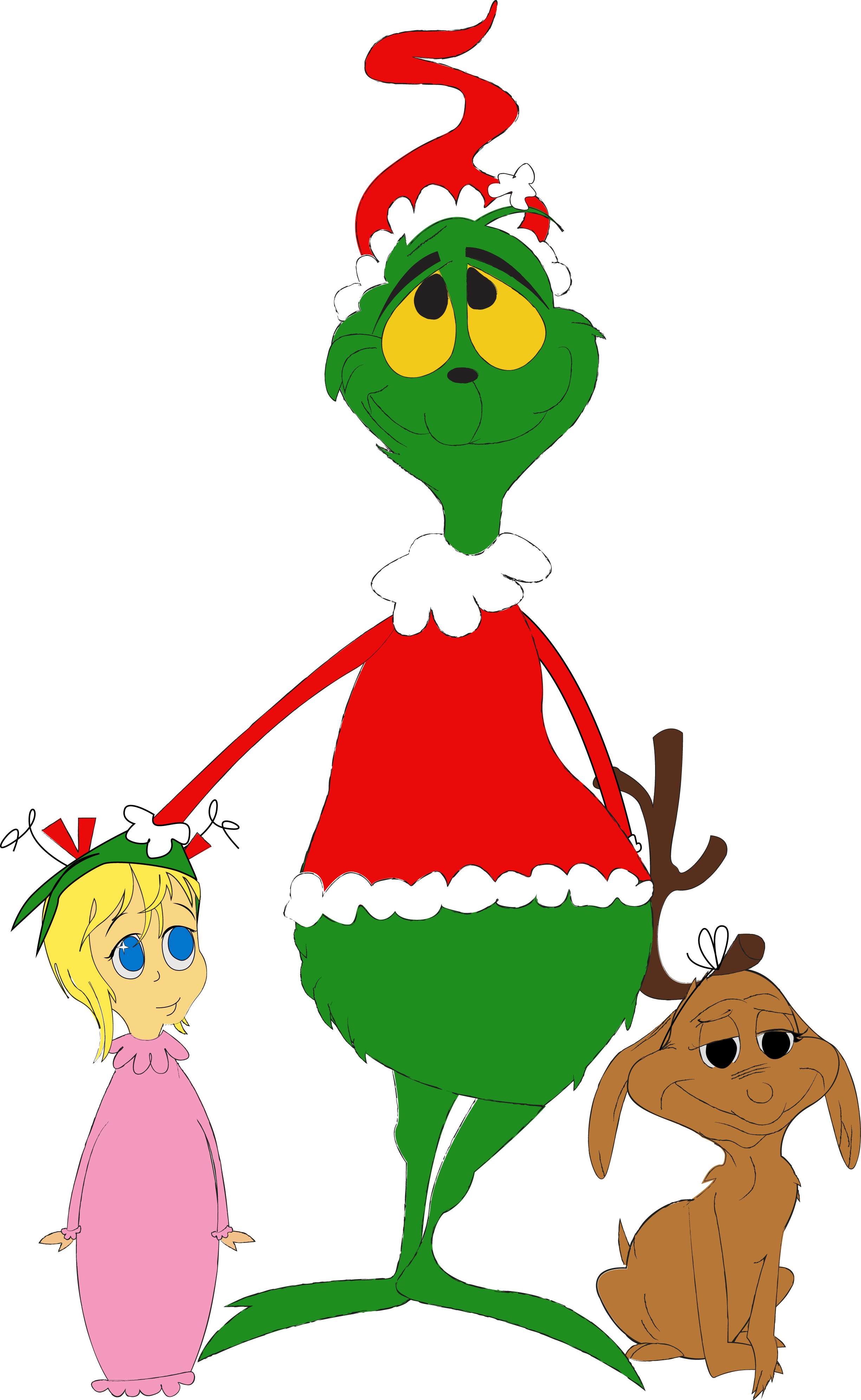 The Grinch <3 Copyright - Cartoon (2450x3983)