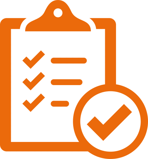 Downloadable Dental Forms - Form Icon Orange (477x512)
