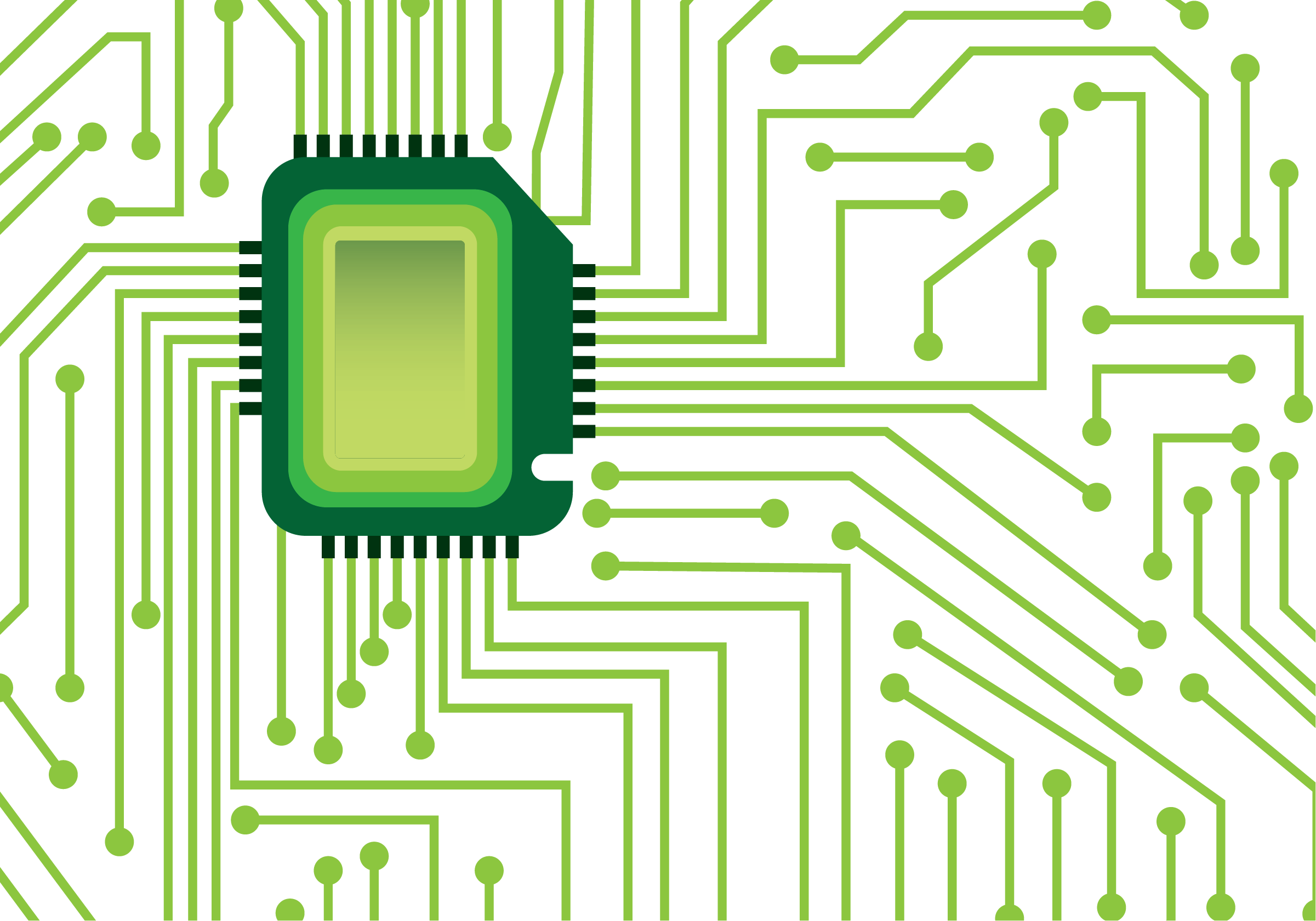 Electrical Network Integrated Circuit Electronic Engineering - Placa De Circuito (2401x1681)