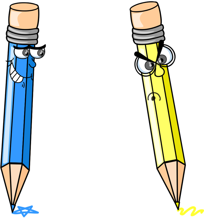 Pencil Cartoon Crayon Clip Art - Pencil Cartoon Crayon Clip Art (650x718)