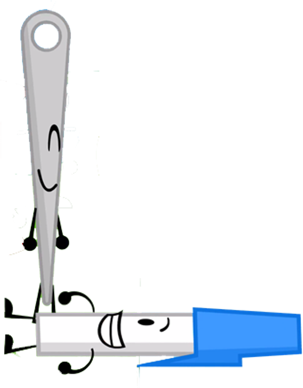 Needy On Pen - Battle For Dream Island Needy (618x769)