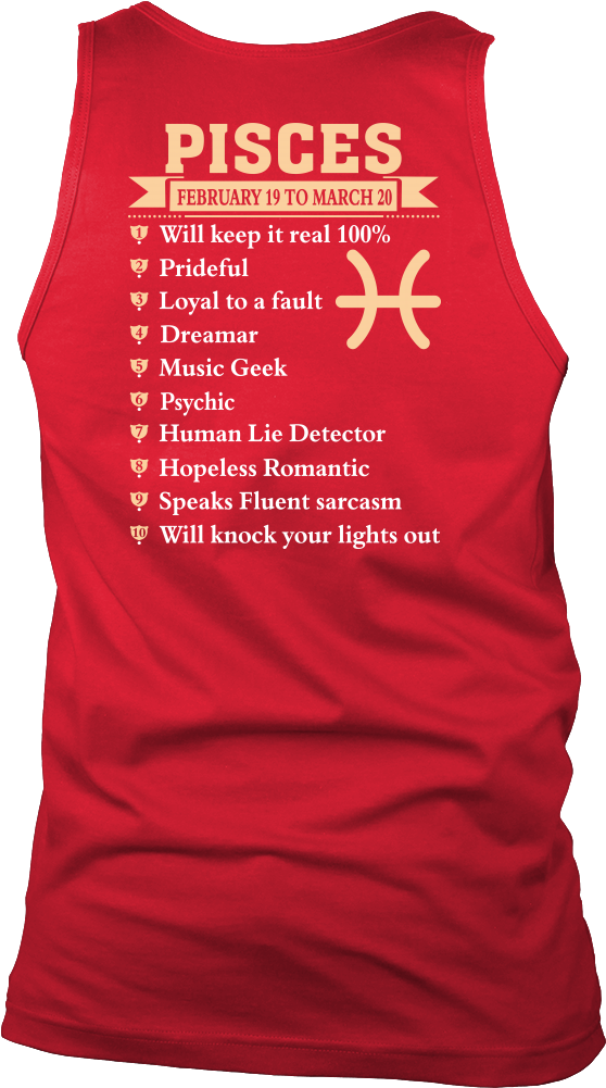 A True Pisces ***limited Edition Shirts & Hoodies*** - Shirt (1000x1000)