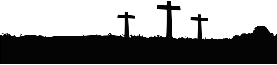 Jesus Was Crucified With Two Others - Blessed Are Those Who Are Persecuted (1920x501)