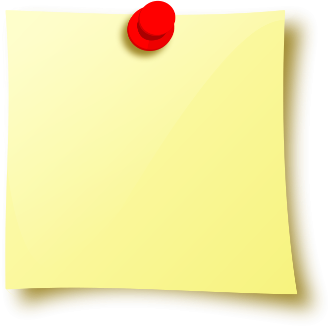 Free To Use &, Public Domain Note Clip Art - Post-it Note (800x800)