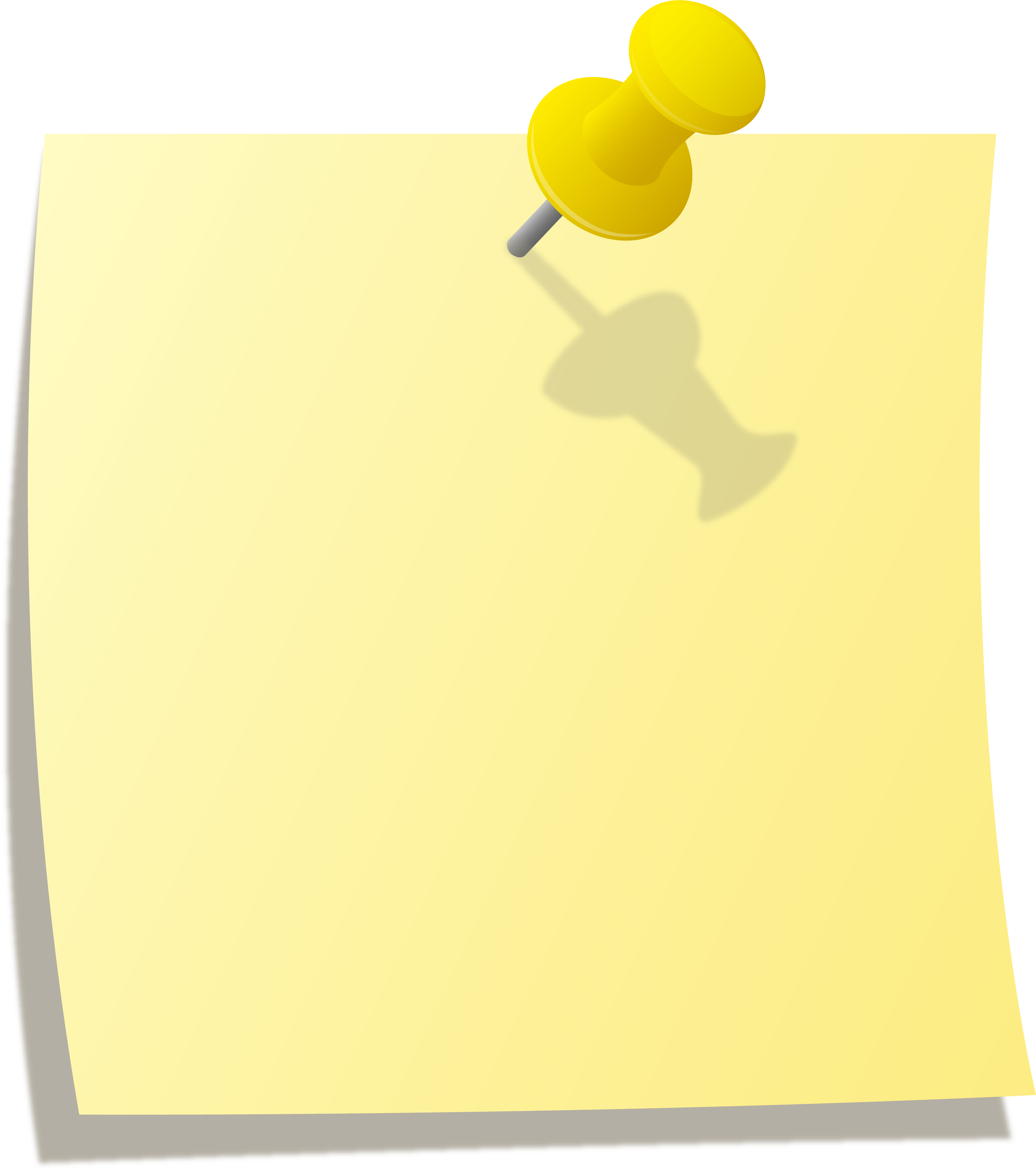 Sticky Notes Clipart - Png Note Paper (5121x5732)