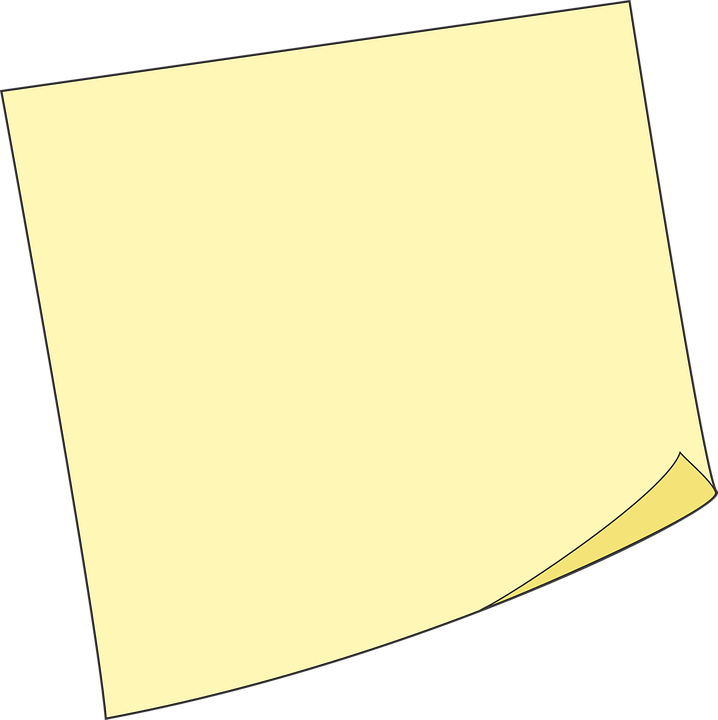 Post It Note Png 13, Buy Clip Art - Записка Пнг (718x720)