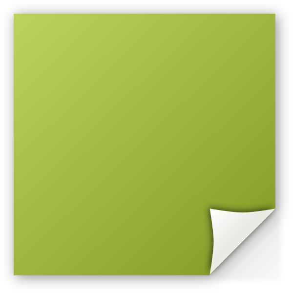 Post It Note Clip Art At Clker Com Vector Clip Art - Green Post It Notes (600x600)