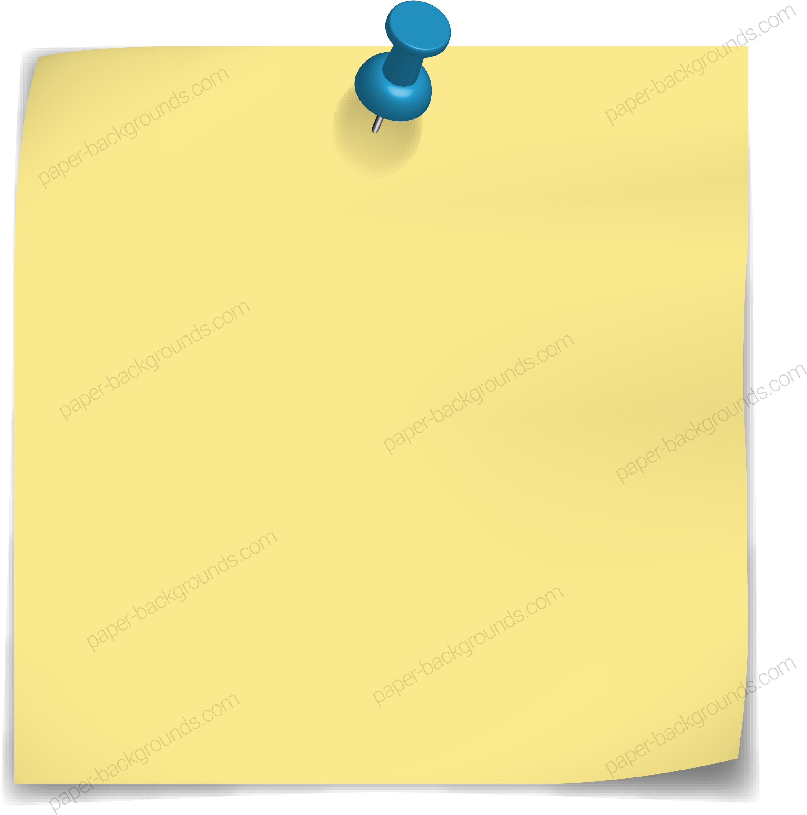 Post It Note Paper Drawing Pin Clip Art - Post It Note Paper Drawing Pin Clip Art (3942x2791)
