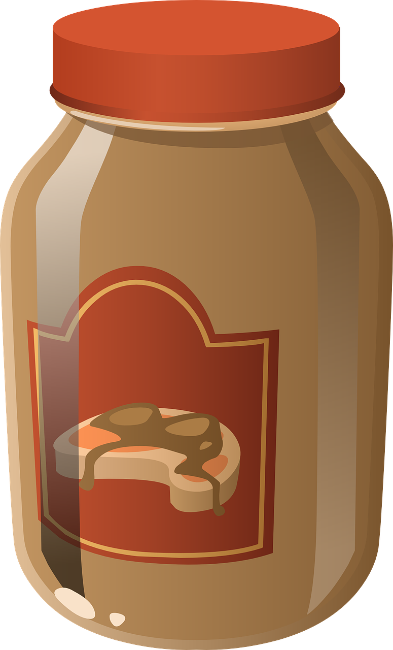 Clip Art For Apple Butter Peanut Cliparts Free - Peanut Butter Vector Png (775x1280)