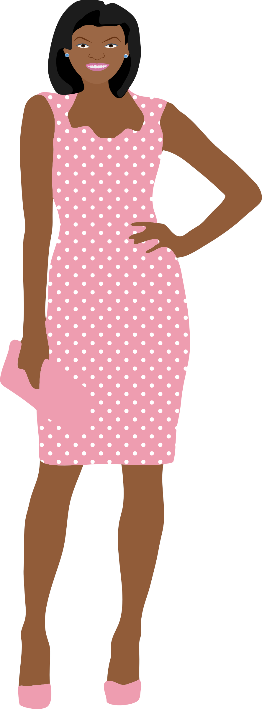 Dress Lady - Woman She Never Met [book] (888x2400)