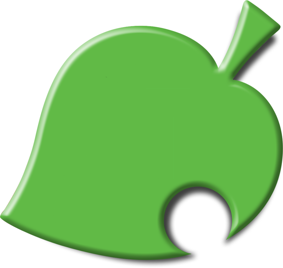 Leaf Clipart Transparent Background - Animal Crossing New Leaf Logo (900x855)