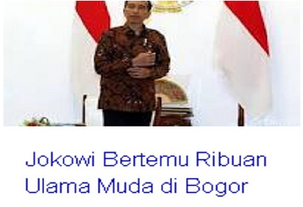 Jokowi Berharap Ulama Tidak Perdaya Rakyat Dengan " - Ulama (600x300)