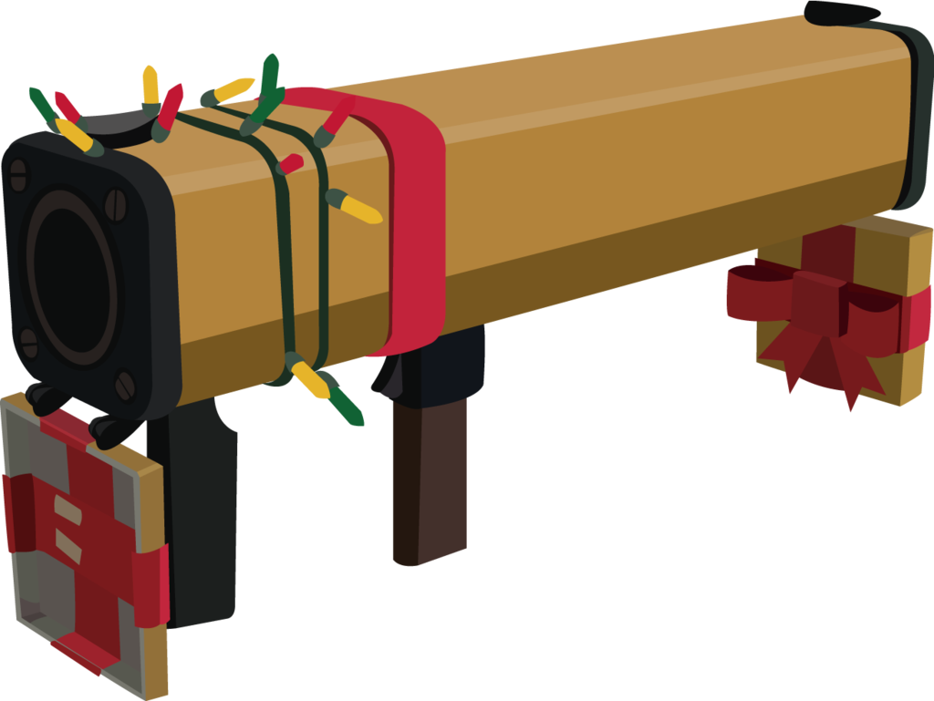 Festive Black Box Vector By Neikoucascos - Tf2 Festive Black Box (1024x769)