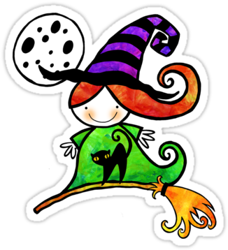 Explore Witch, Stickers And More - Explore Witch, Stickers And More (375x360)