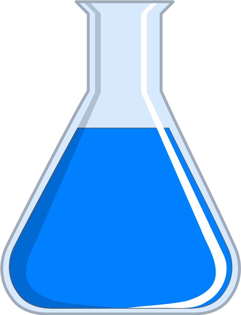 Clip Art Details - Chemistry Flask (782x1000)