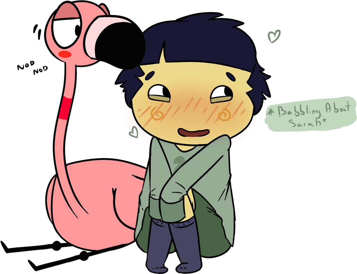 Trash Pile ♪ Always Nice To Have A Friend To Talk To - Cartoon (1280x905)